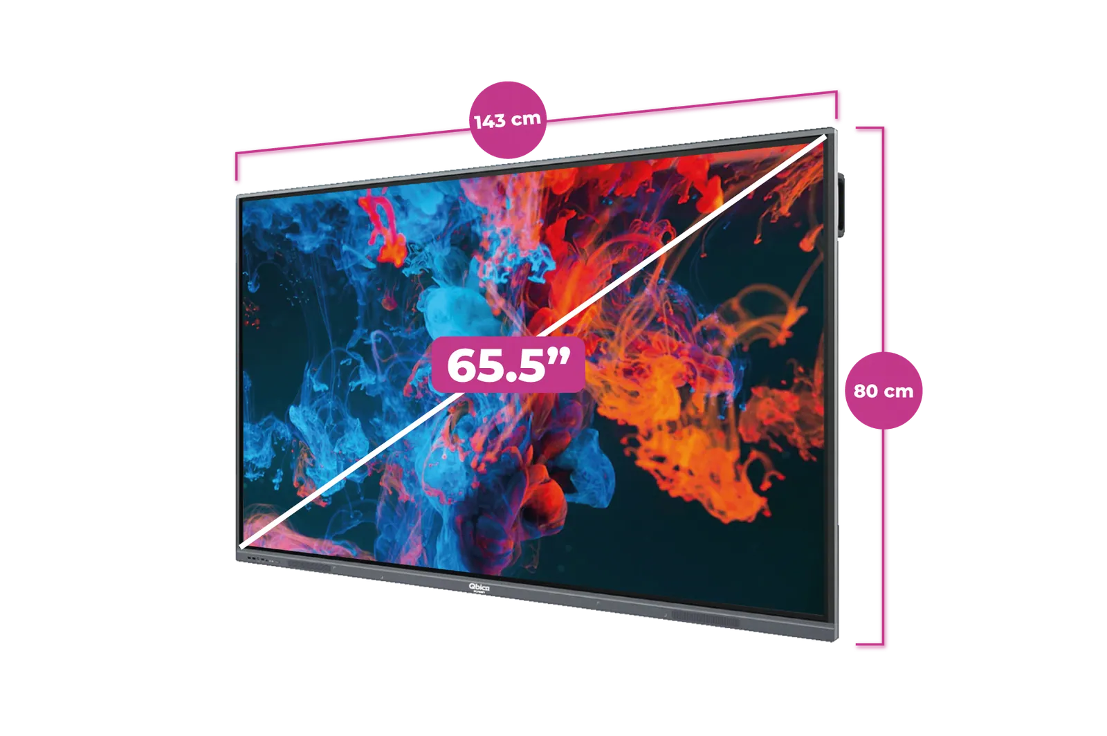 Pantalla 65" para empresas