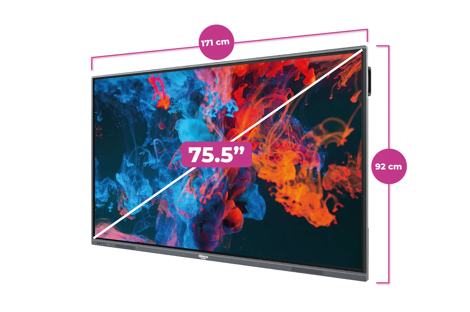 Pantalla 75" para empresas